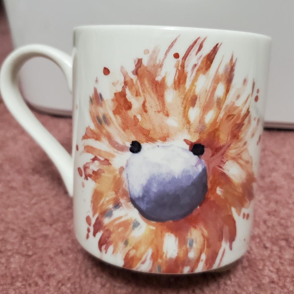 Jellycat Glad To Be Me‎ Pink Ostrich Coffee Mug 10 oz